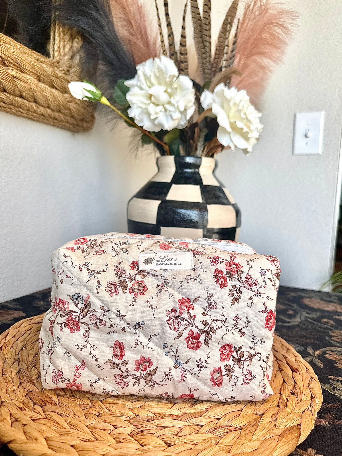 Handmade Quilted Boxy Bag - Gather (Large)