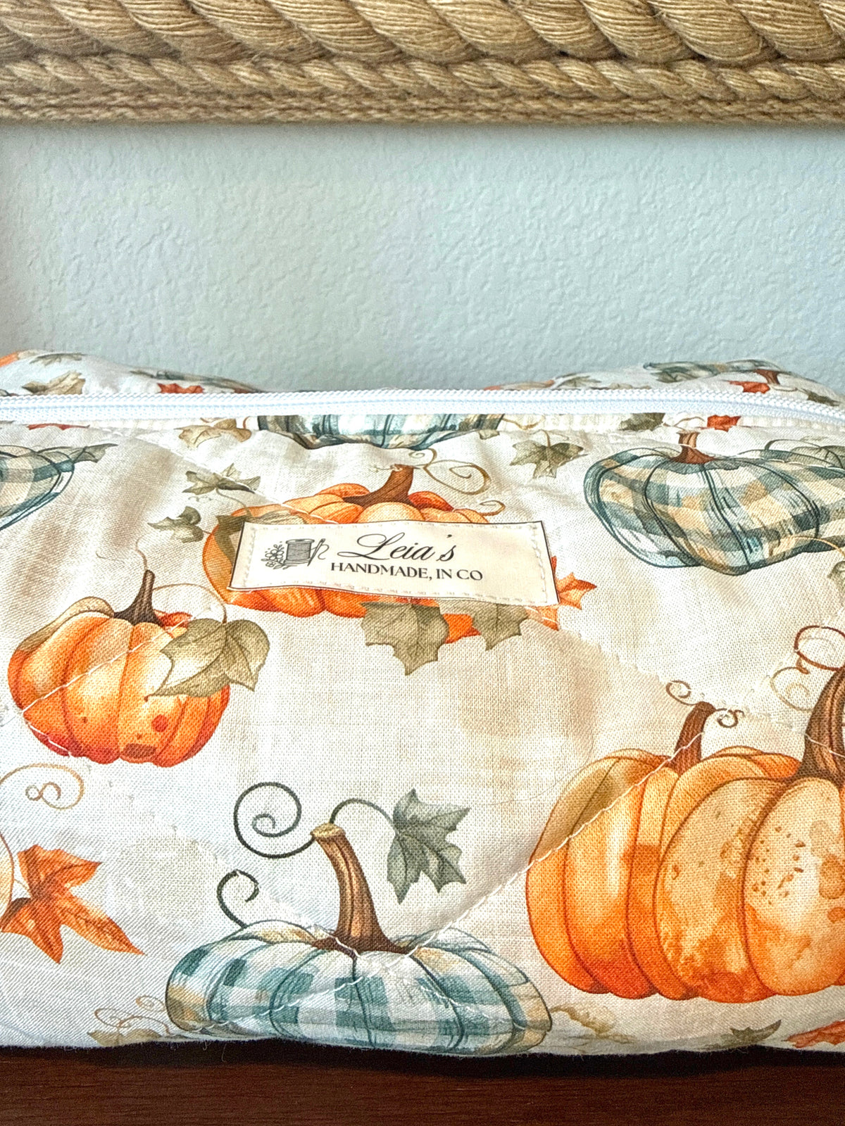 Handmade Quilted Boxy Bag - Harvest Hollow Large