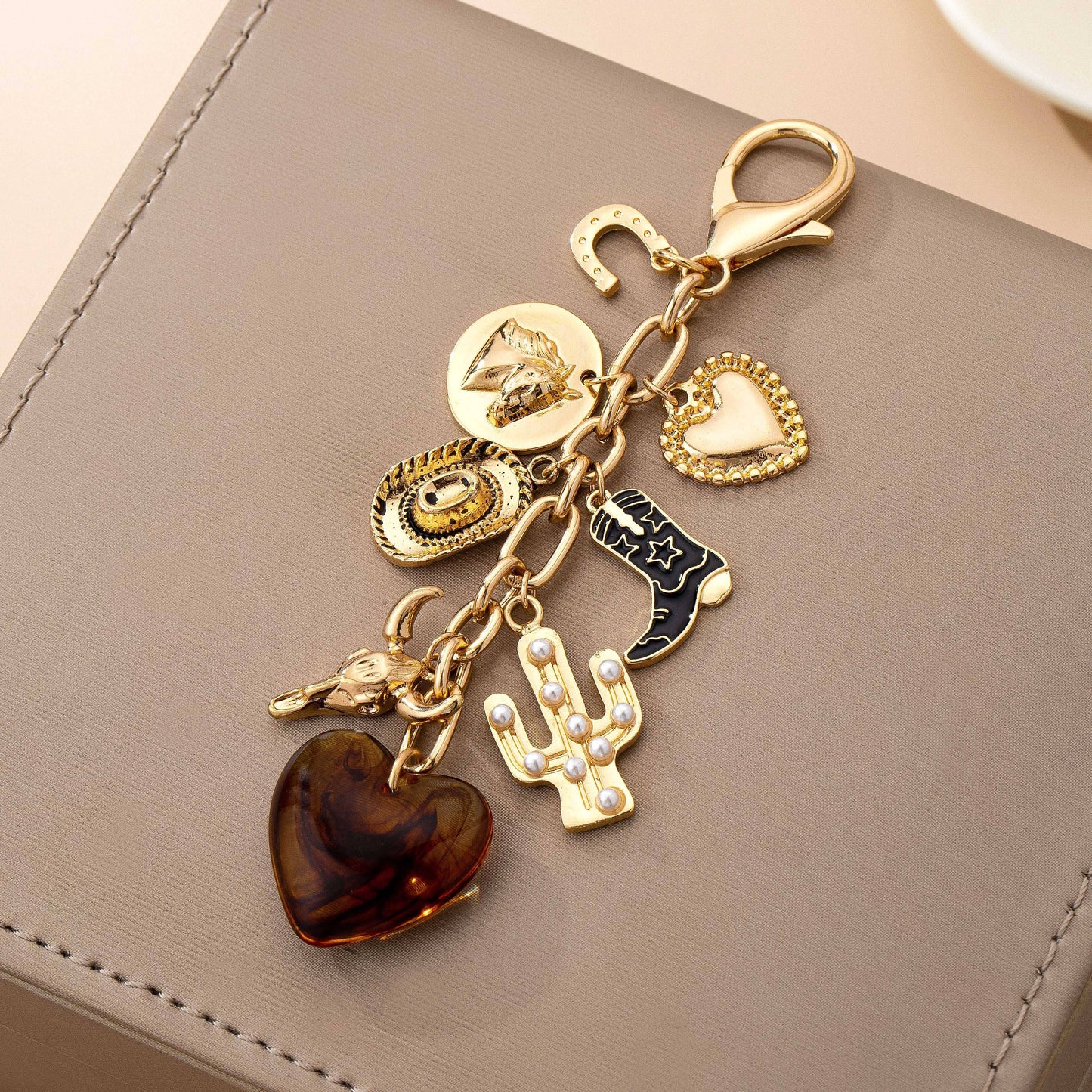 Western Bag Charm