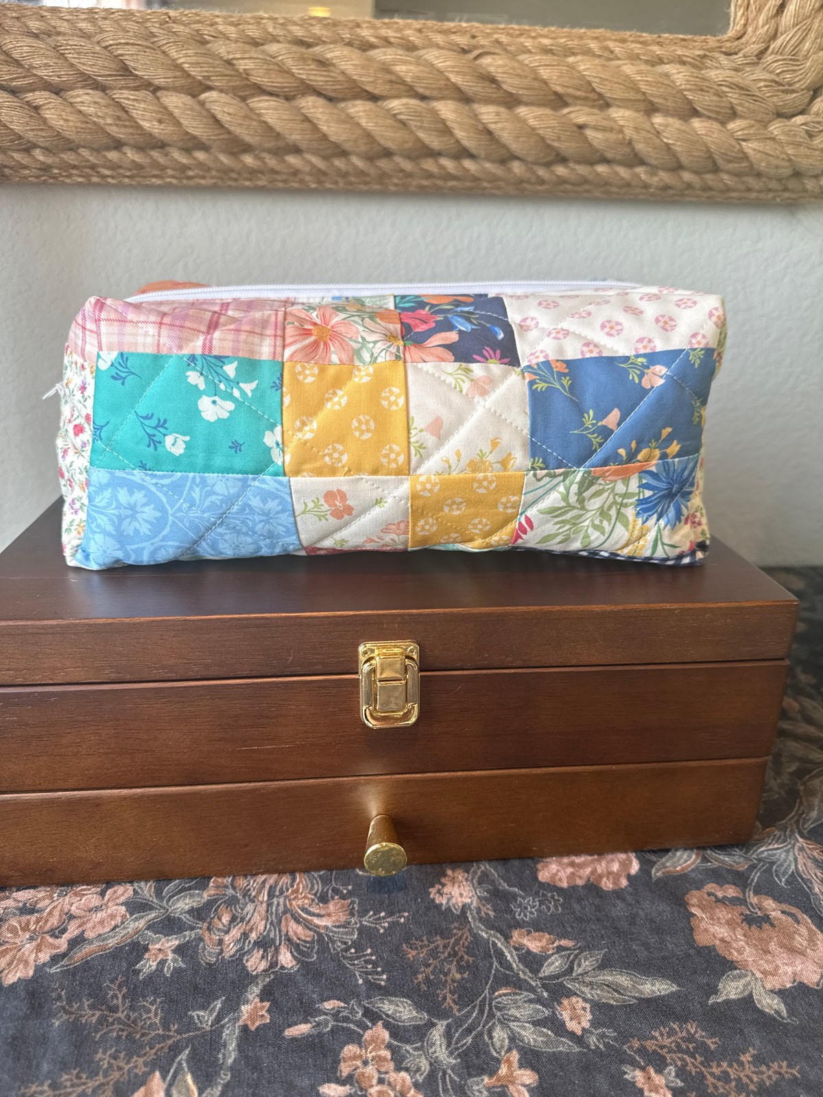 Wildflower Patch Boxy Bag - Jumbo