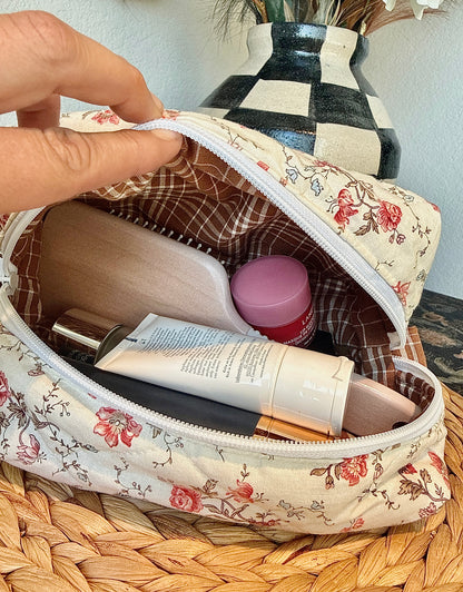 Handmade Quilted Boxy Bag - Gather (Large)