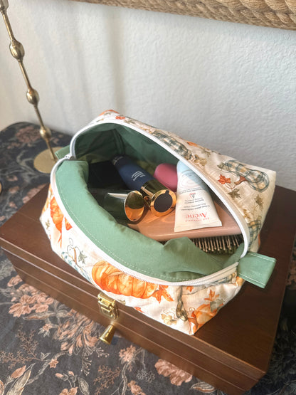 Handmade Quilted Boxy Bag - Harvest Hollow Large