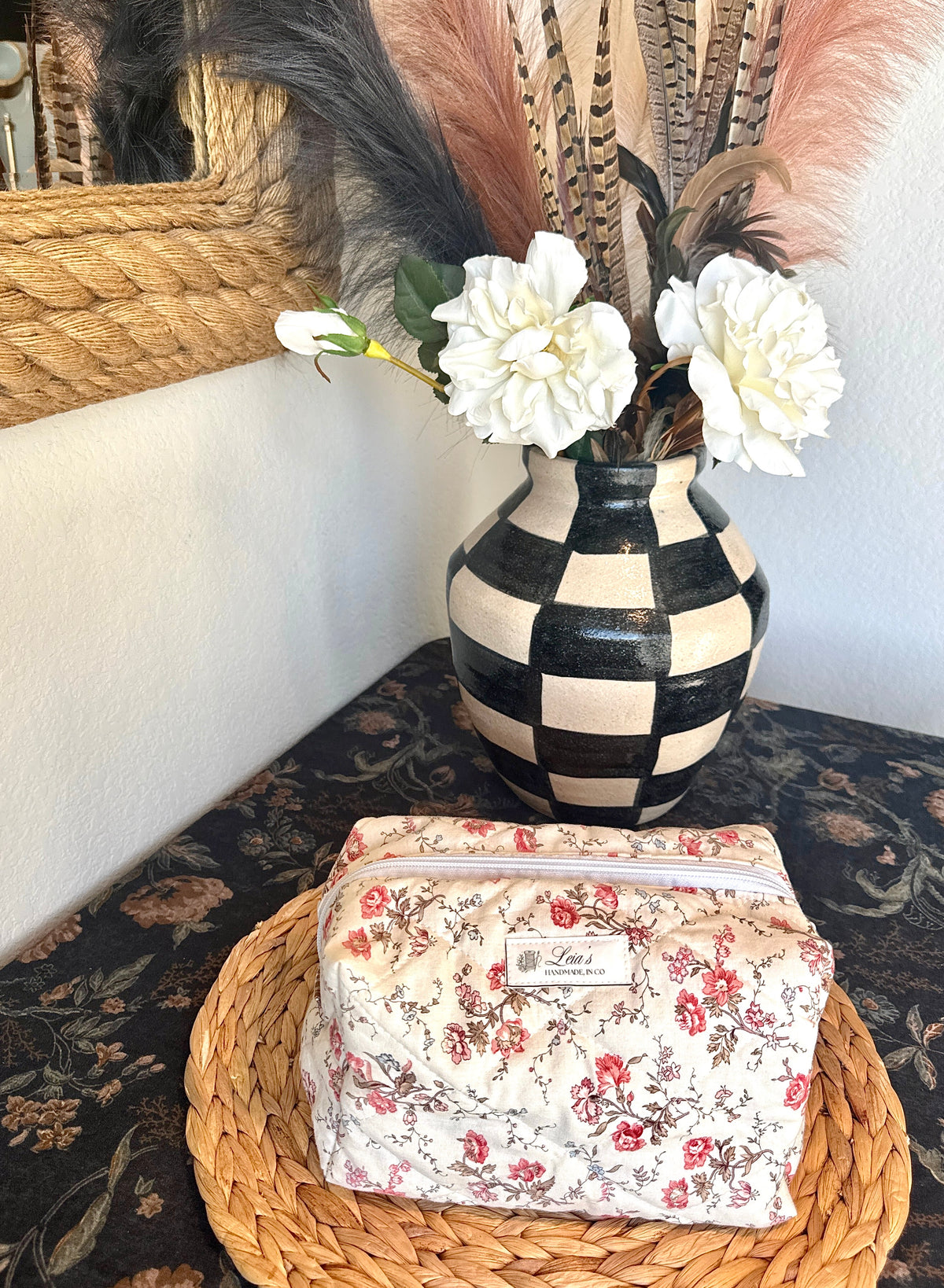 Handmade Quilted Boxy Bag - Gather (Large)