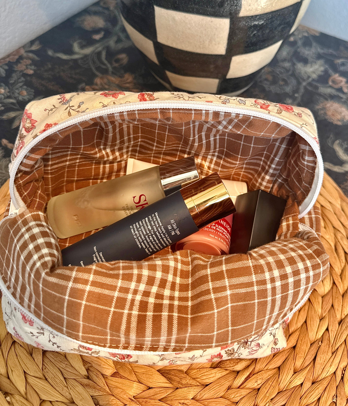 Handmade Quilted Boxy Bag - Gather (Large)
