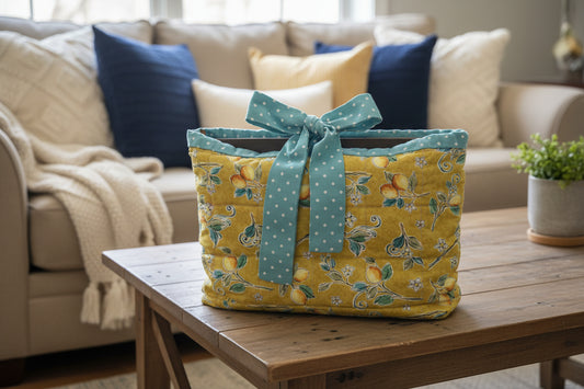 Lemony Lemon Book Sleeve - Large