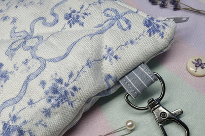 Country Fair Blue Keychain Wallet