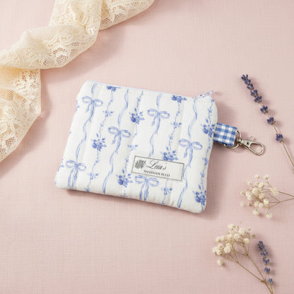 Country Fair Blue Keychain Wallet