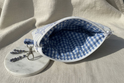 Country Fair Blue Keychain Wallet