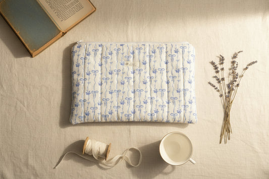 Country Fair Blue 15" Laptop Sleeve