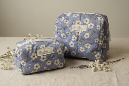 Both Sizes - Forget-Me-Not Toiletry Bag