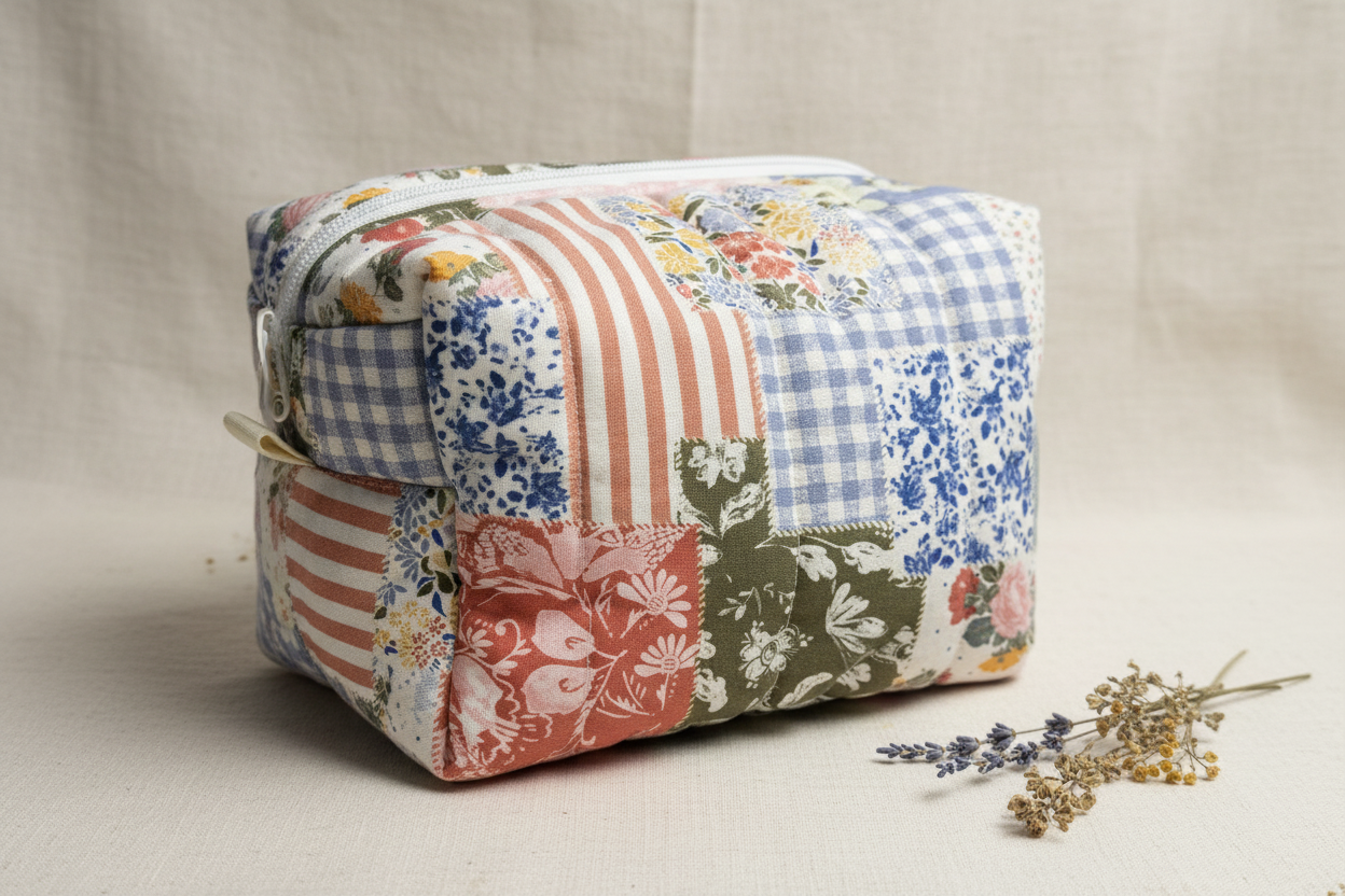 Cottage Medley Boxy Bag - Front