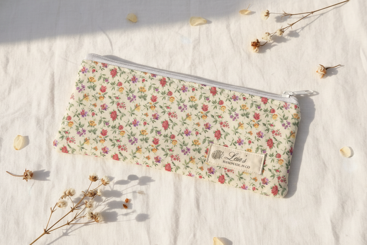 Ditsy Floral Pencil Case - Hero