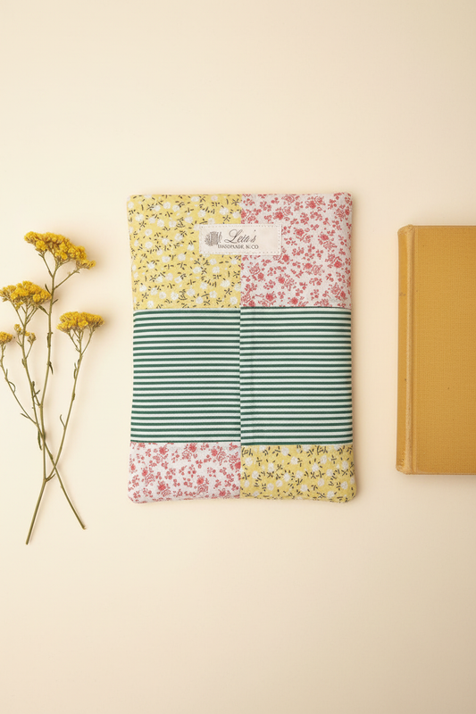 Garden Patch Kindle Sleeve - Smooth Flatlay