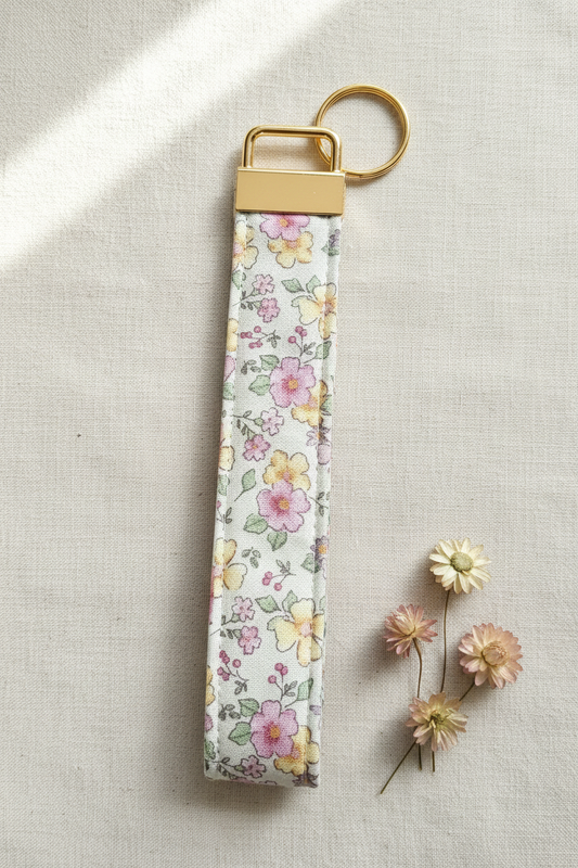 Garden Whisper Key Fob - Gold