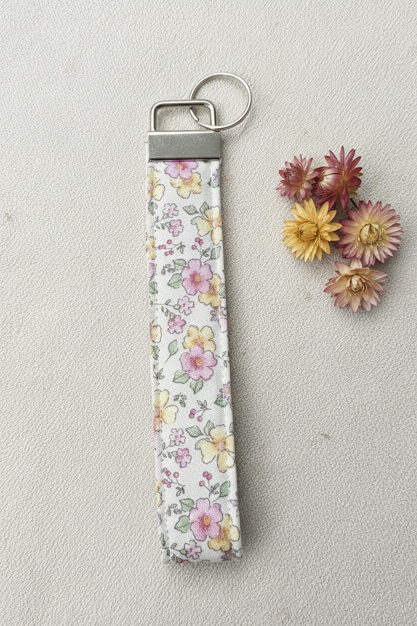 Garden Whisper Key Fob - Silver