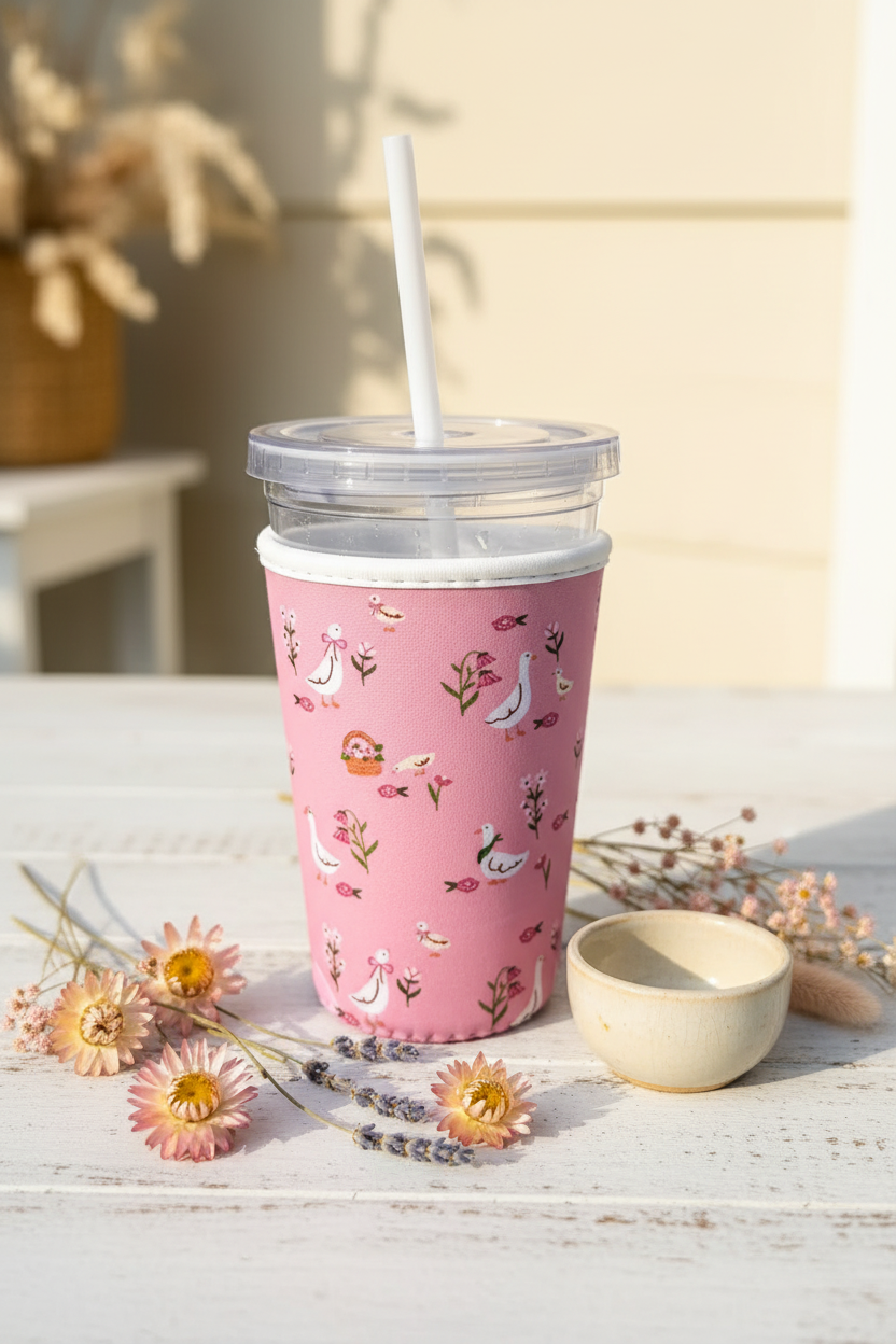 Goose Cup Cozy - Leia's Store Style Background