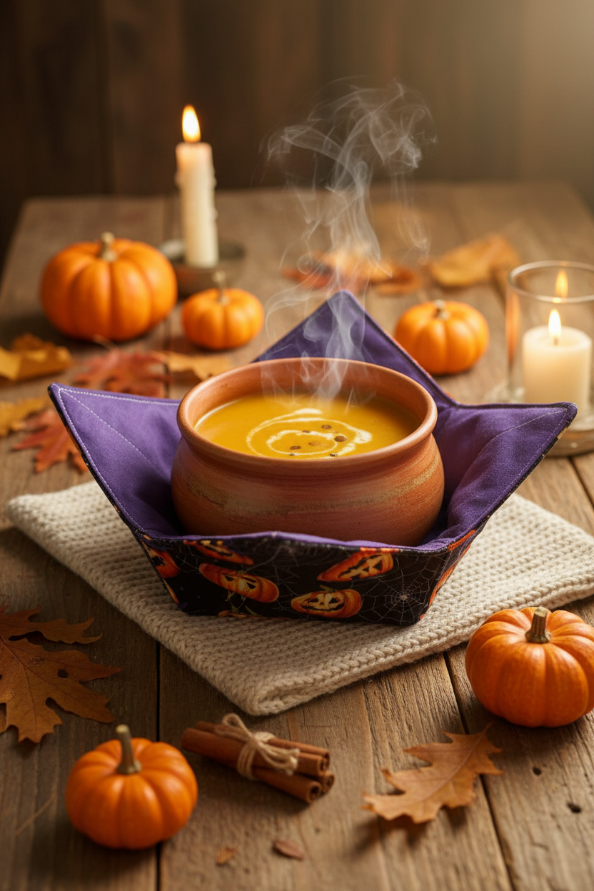 Halloween Bowl Cozy Lifestyle