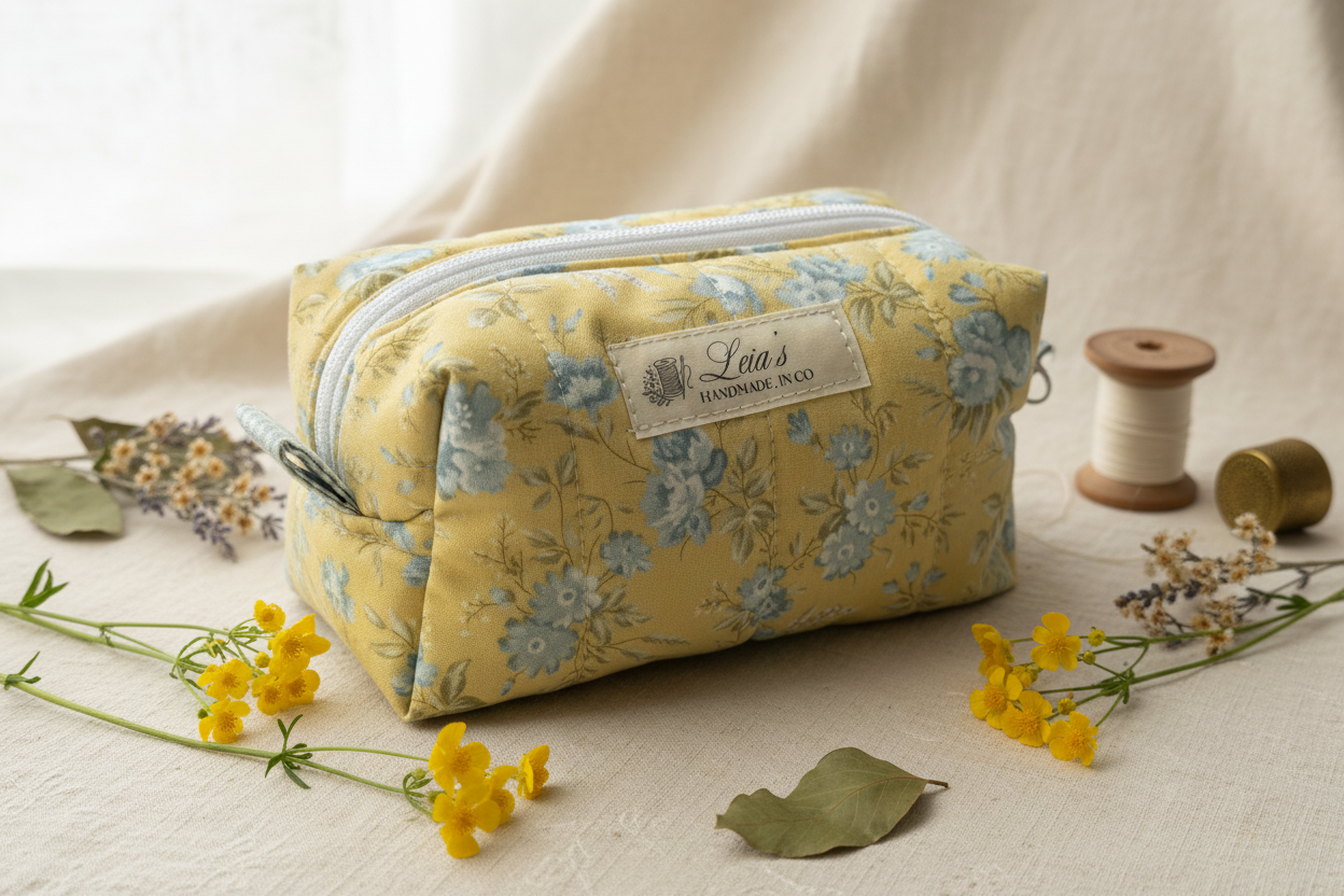 Honey & Sage Boxy Bag - Small