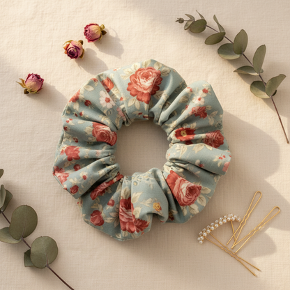Misty Meadow Scrunchie - Prairie Girl Style