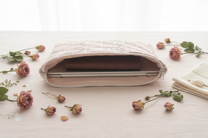 Pink Rambler - Light Pink Linen & Enhanced Lighting
