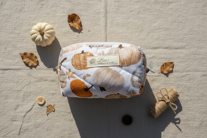 Quilted Pumpkin Bag - Exterior