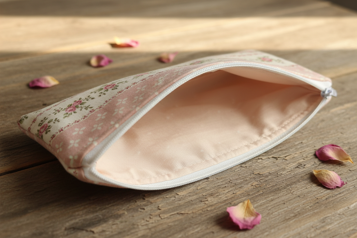 Rose Pencil Case - Interior